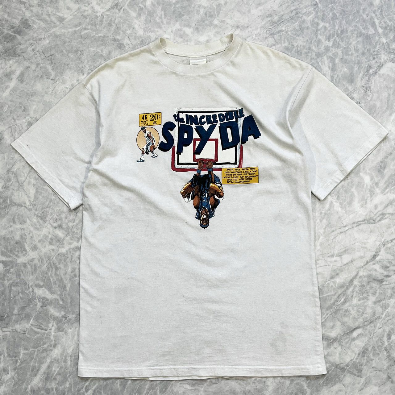 Vintage 00s AND1 AND ONE THE INCREDIBLE SPYDA MAN TOUR T-SHIRT | Grailed