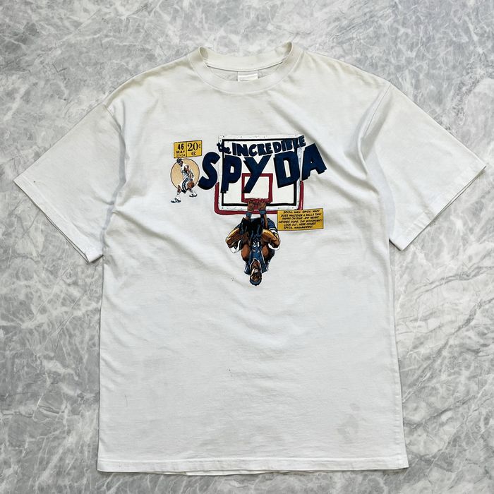 Vintage 00s AND1 AND ONE THE INCREDIBLE SPYDA MAN TOUR T-SHIRT | Grailed