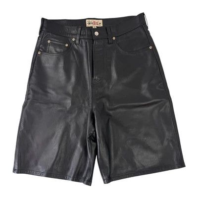 Stüssy leather pants ステューシーレザーパンツ　36 Carpenter Pant Leather – Black | Pants | Stüssy Japan