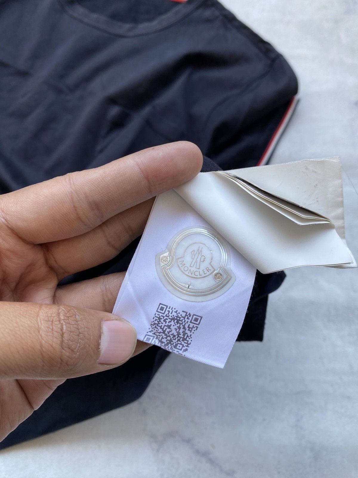Moncler Moncler Maglia Patch Logo T-Shirt Size US L / EU 52-54 / 3 - 7 Thumbnail