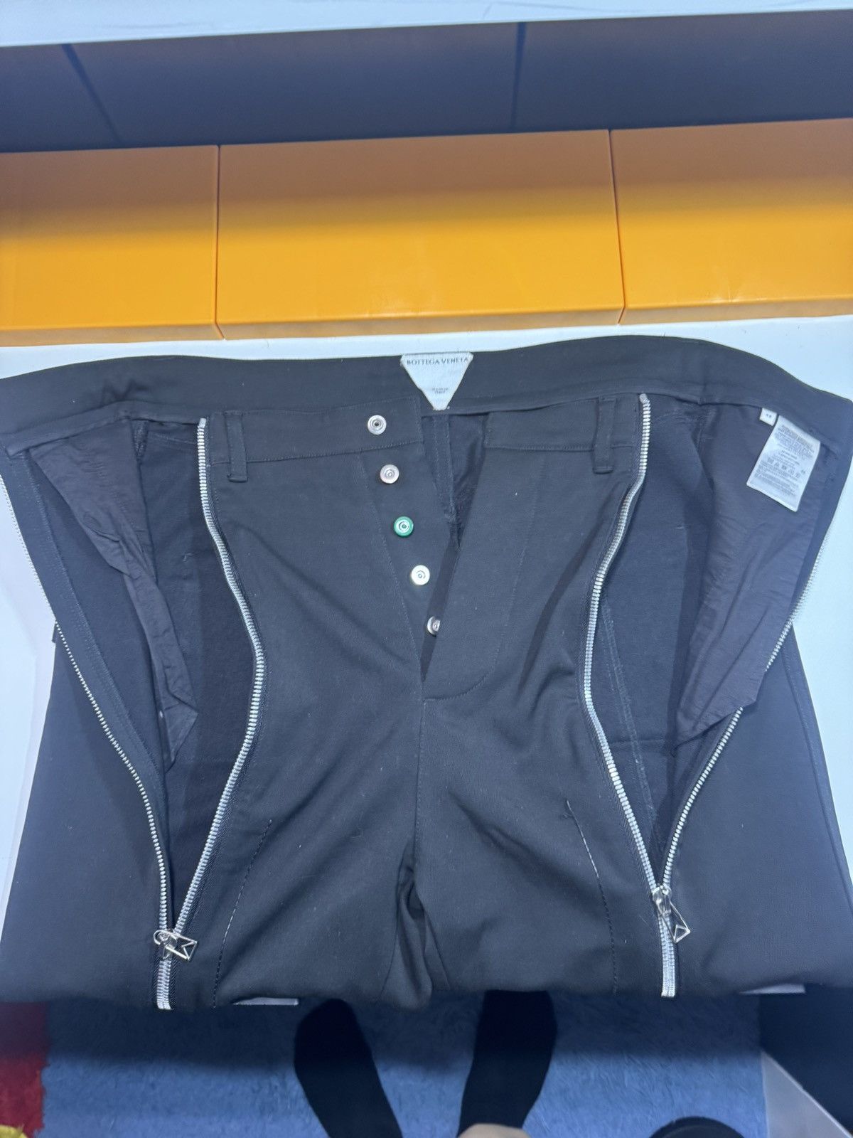 Bottega Veneta Bottega Veneta Double Zip Cavalry Trousers Size 48 Size US 34 / EU 50 - 8 Thumbnail