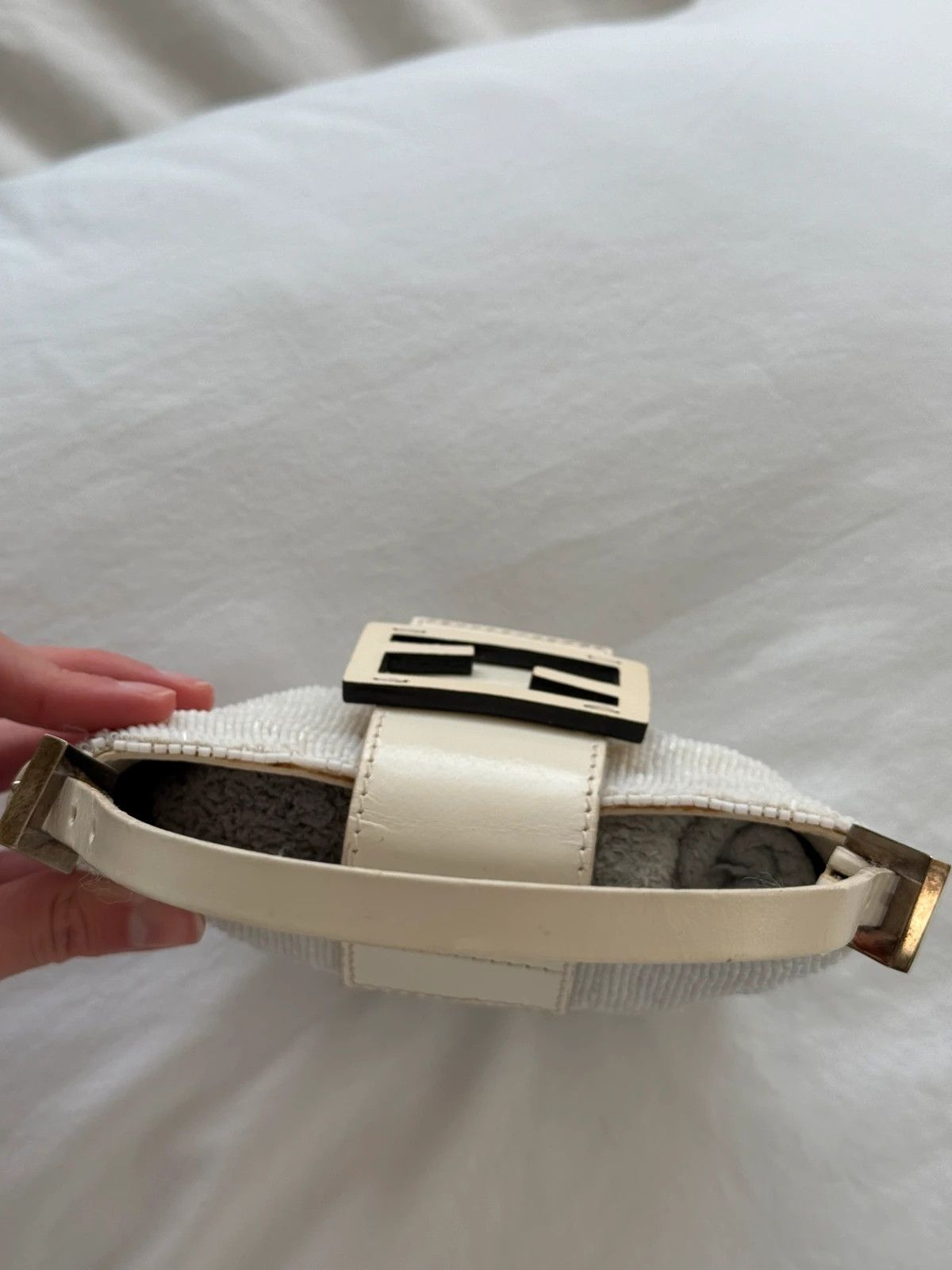 Fendi Fendi sequin Mini Crossiant bag Size ONE SIZE - 13 Thumbnail