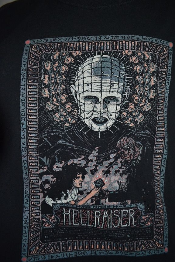 Vintage Vintage Hellraiser Horror Movie Pinhead tee t-shirt 3XL Size US XXL / EU 58 / 5 - 4 Thumbnail