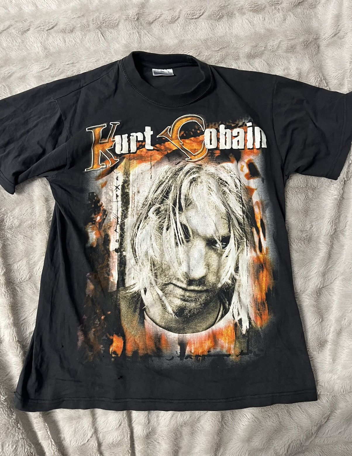 Nirvana Vintage Kurt Cobain Nirvana T-shirt Size US L / EU 52-54 / 3 - 1 Thumbnail