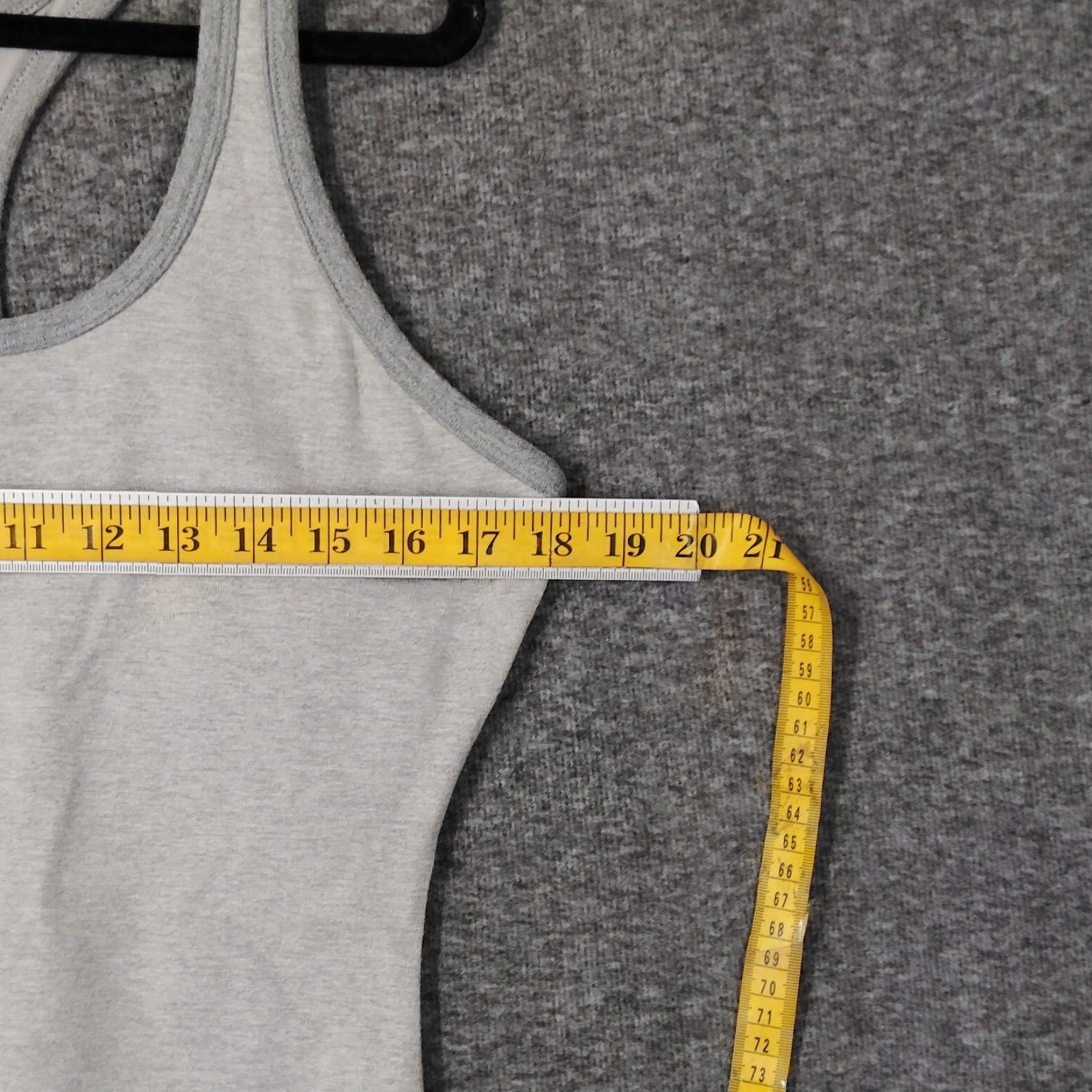 SKIMS SKIMS Bodysuit Outdoor Mid Thigh Heather Grey 4XL Sleeveless Athletic Plus One-Piece Women’s Outdoor Bodysuit Size XXL / US 16-18 / IT 52-54 - 4 Thumbnail