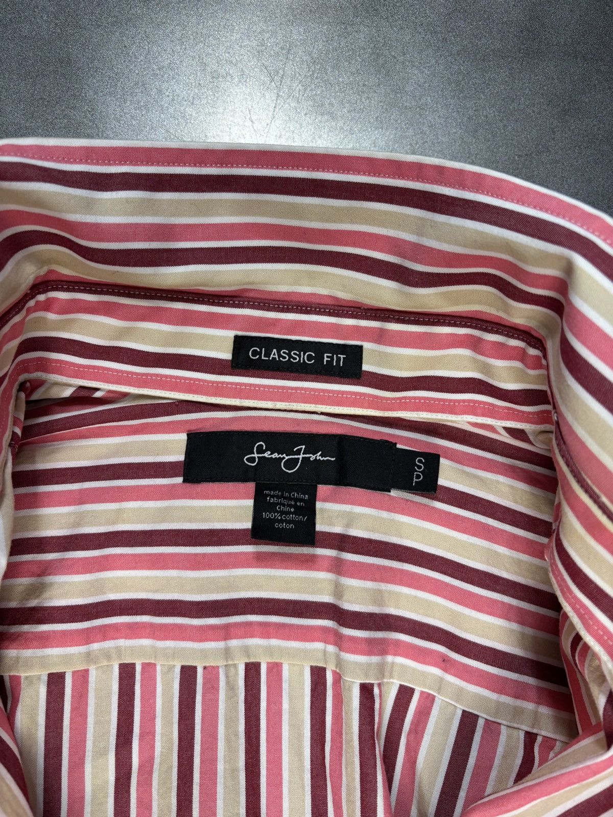 Sean John × Vintage 2000s Sean John Button Up Y2K Vintage Dress Shirt Affliction Size US S / EU 44-46 / 1 - 6 Thumbnail