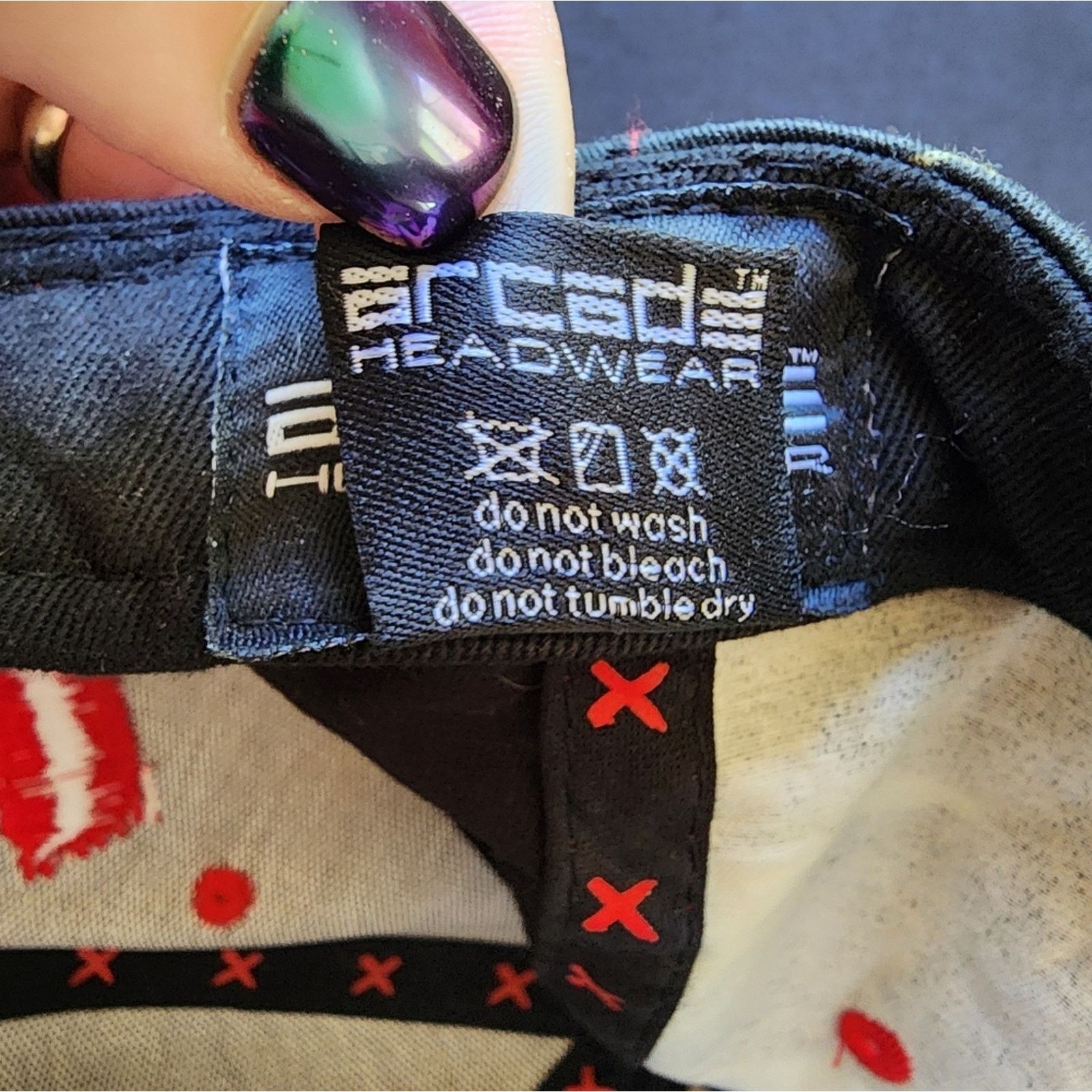 Other Arcade Camo Hat with Red X Size ONE SIZE - 3 Thumbnail