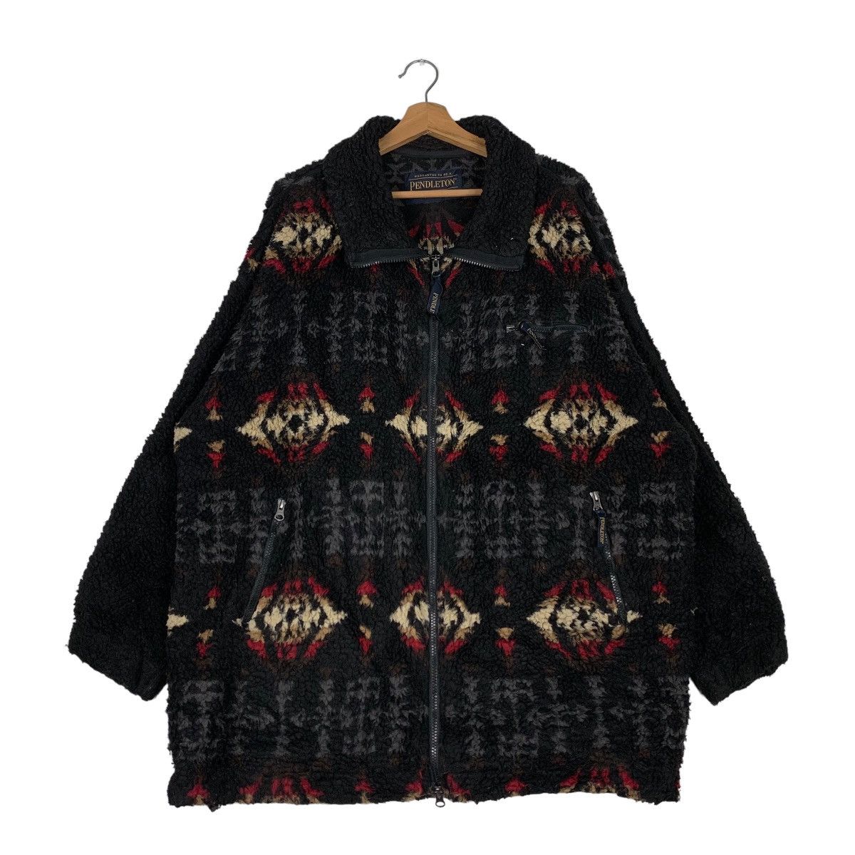 Pendleton PENDLETON X Niko And... Fullprint Fleece Jacket #0840-C38 Size US XXL / EU 58 / 5 - 1 Thumbnail