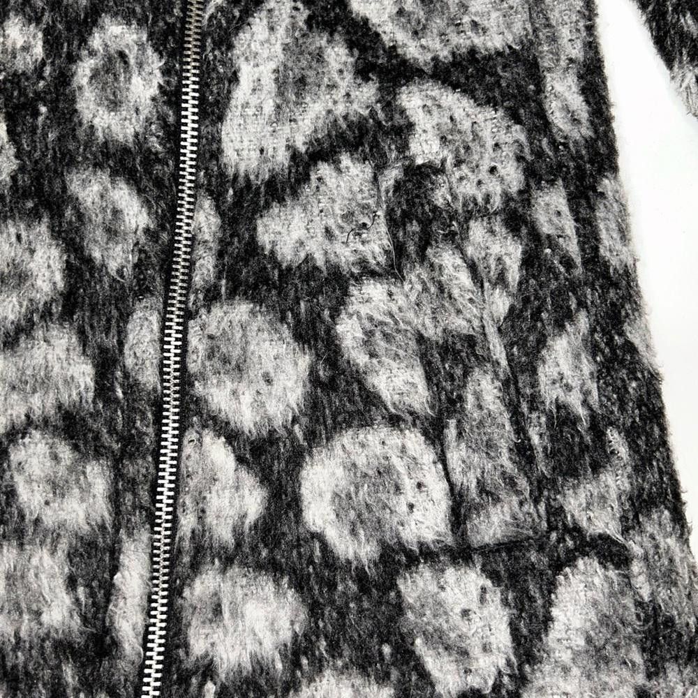 Designer LOFT l Wool Blend Leopard Print Coat XS Size XS / US 0-2 / IT 36-38 - 9 Thumbnail