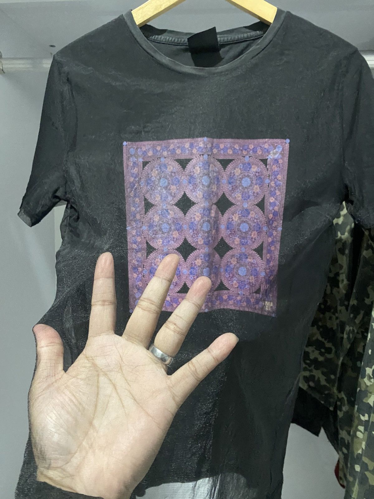 Anna Sui Hybrid Mesh Tshirt AA0119