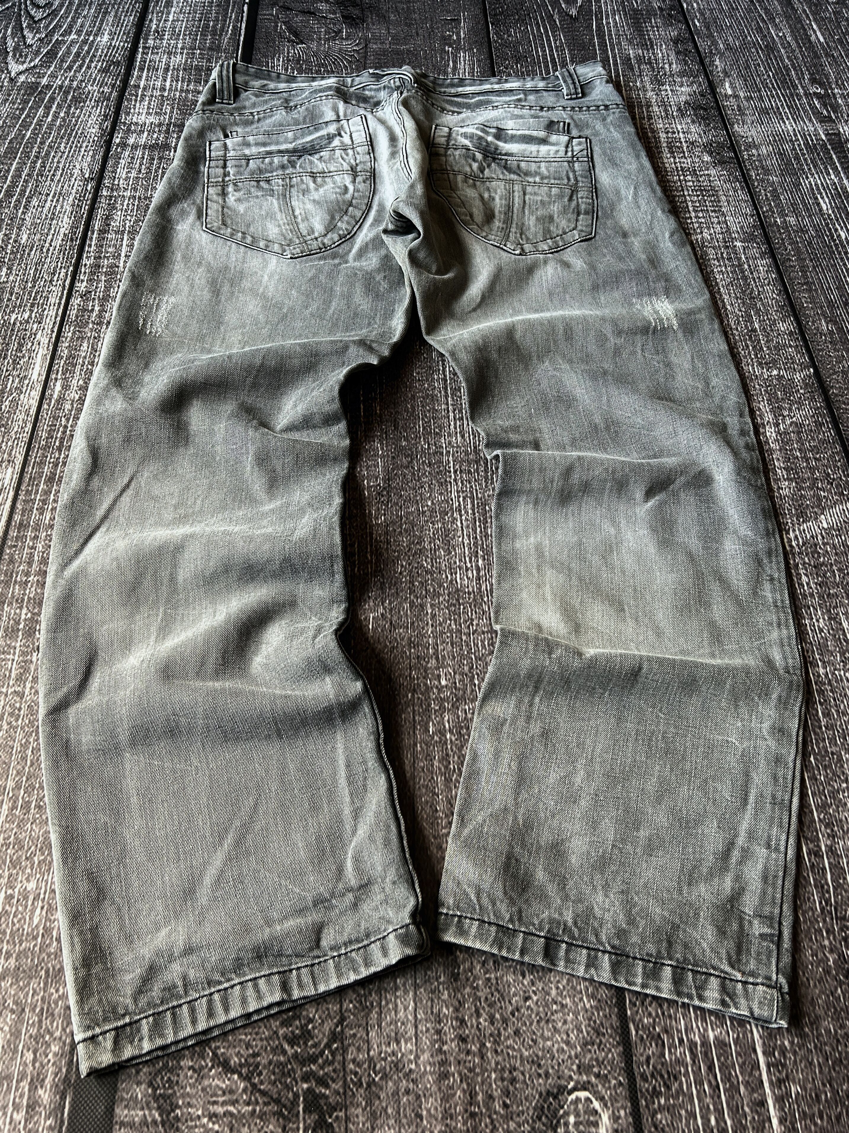 Pre-owned Hysteric Glamour X If Six Was Nine Vintage Hysteric Glamour Style Baggy Jeans 90s In Multicolor