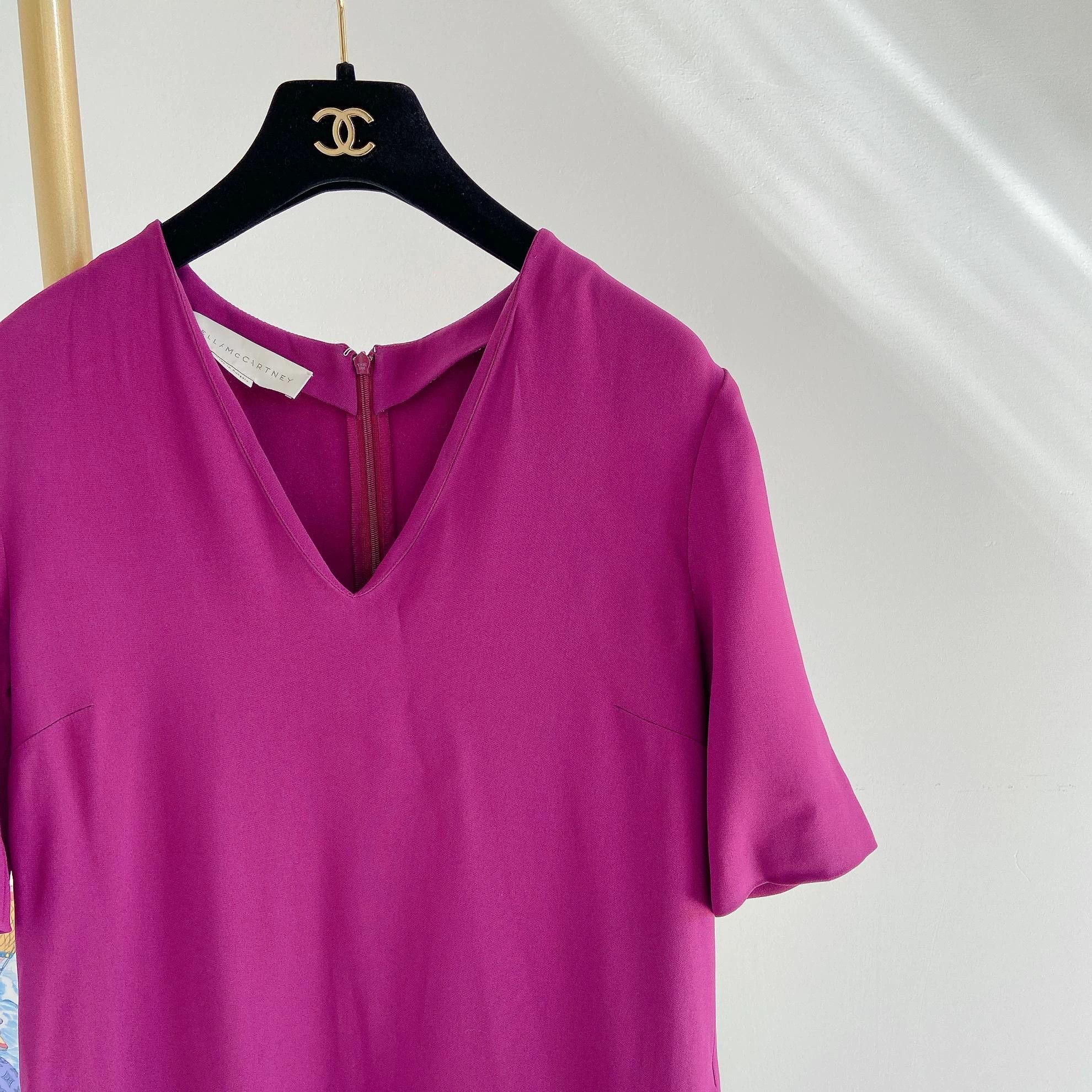 Stella McCartney Stella McCartney V-neck dress women's 36 Size XS / US 0-2 / IT 36-38 - 3 Thumbnail