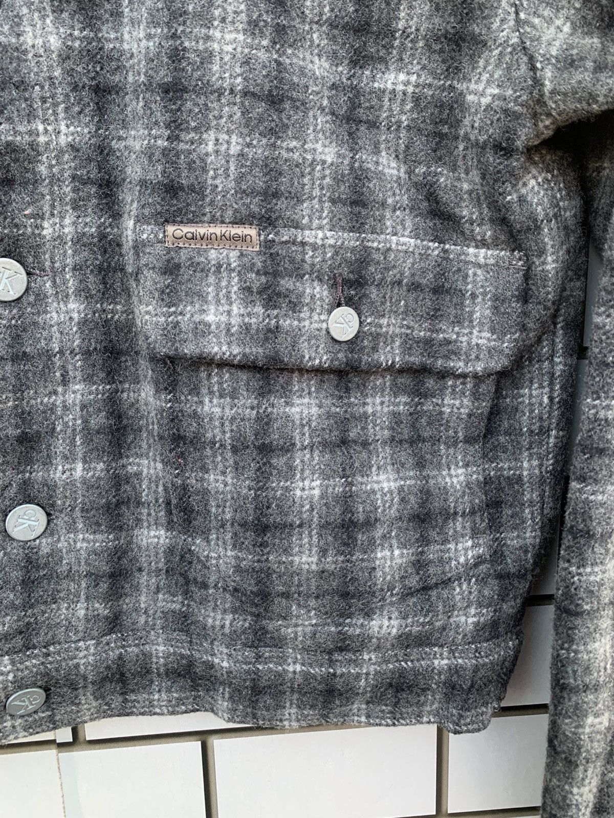 Calvin Klein × Vintage Vintage Calvin Klein Jeans Cropped Jacket Size US S / EU 44-46 / 1 - 12 Thumbnail