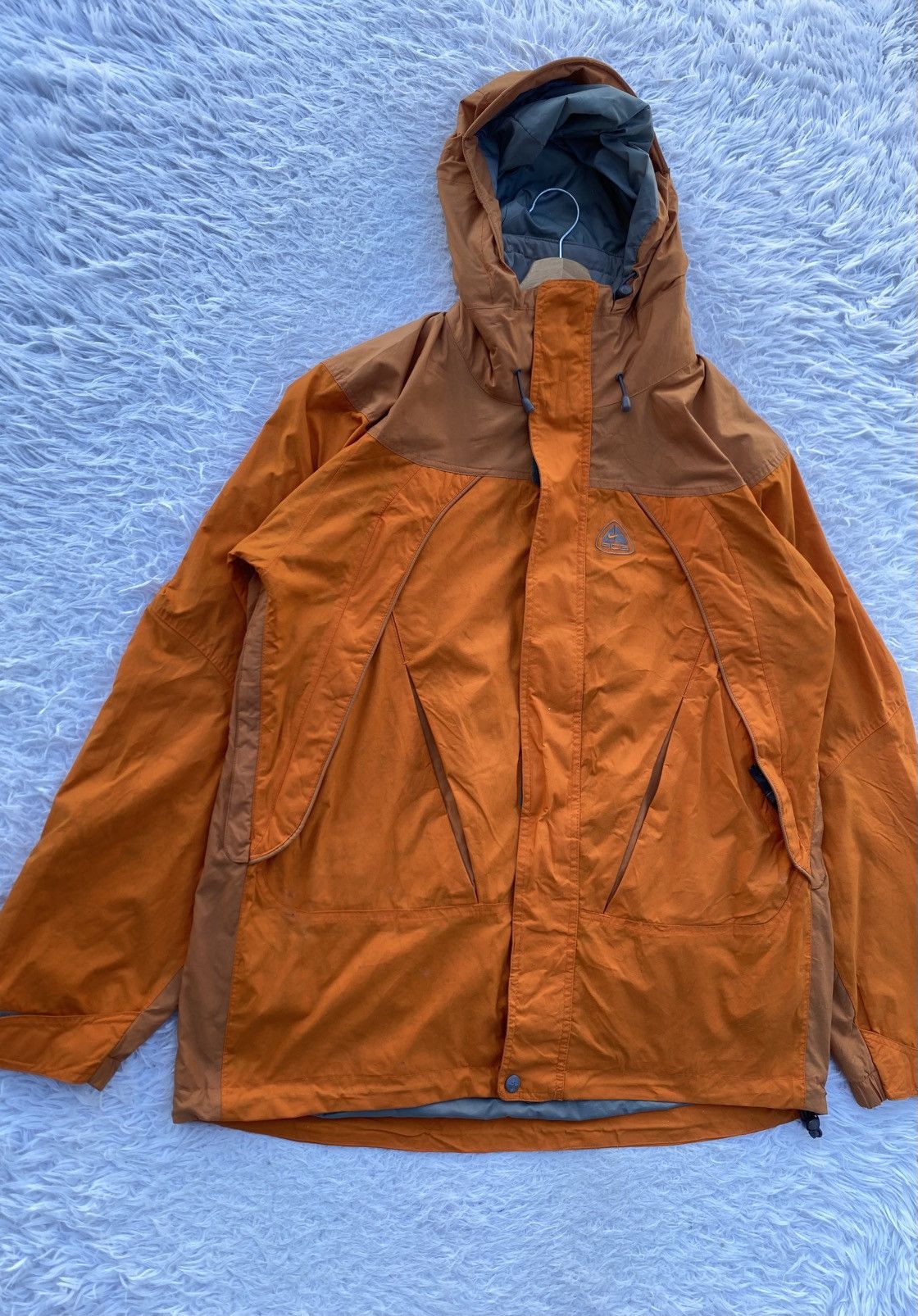 Nike ACG Rare Vintage Nike ACG Storm-FIT Technical Hoodie Jacket Size US L / EU 52-54 / 3 - 3 Thumbnail