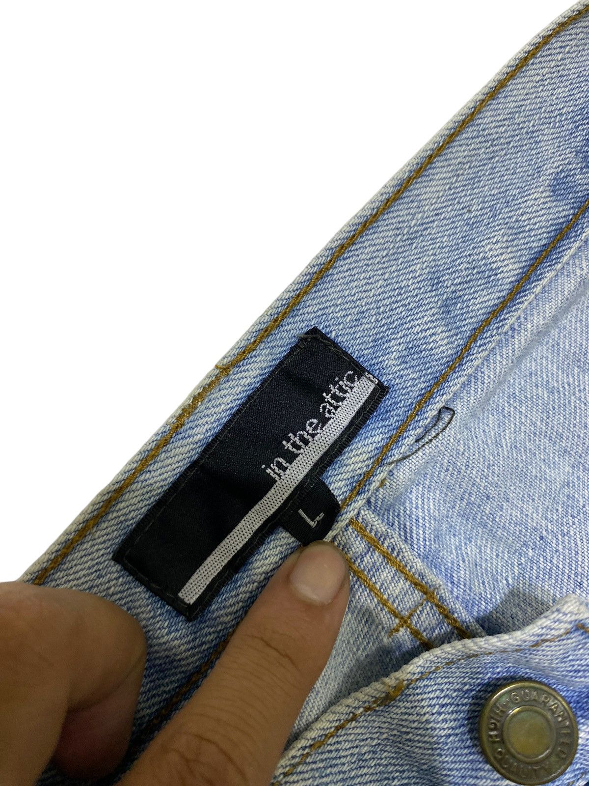 In The Attic In the attic Denim patch Work Punk Size US 30 / EU 46 - 5 Thumbnail