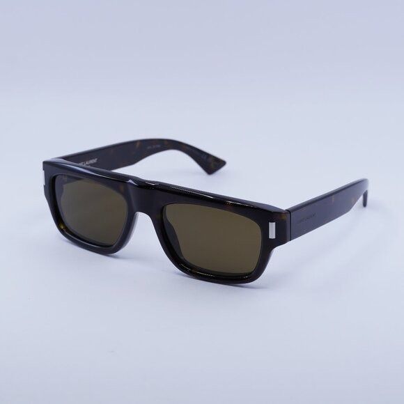 Saint Laurent Paris 🕶️ New Saint Laurent SL762 002 Sunglasses - Dark Havana Size ONE SIZE - 3 Thumbnail