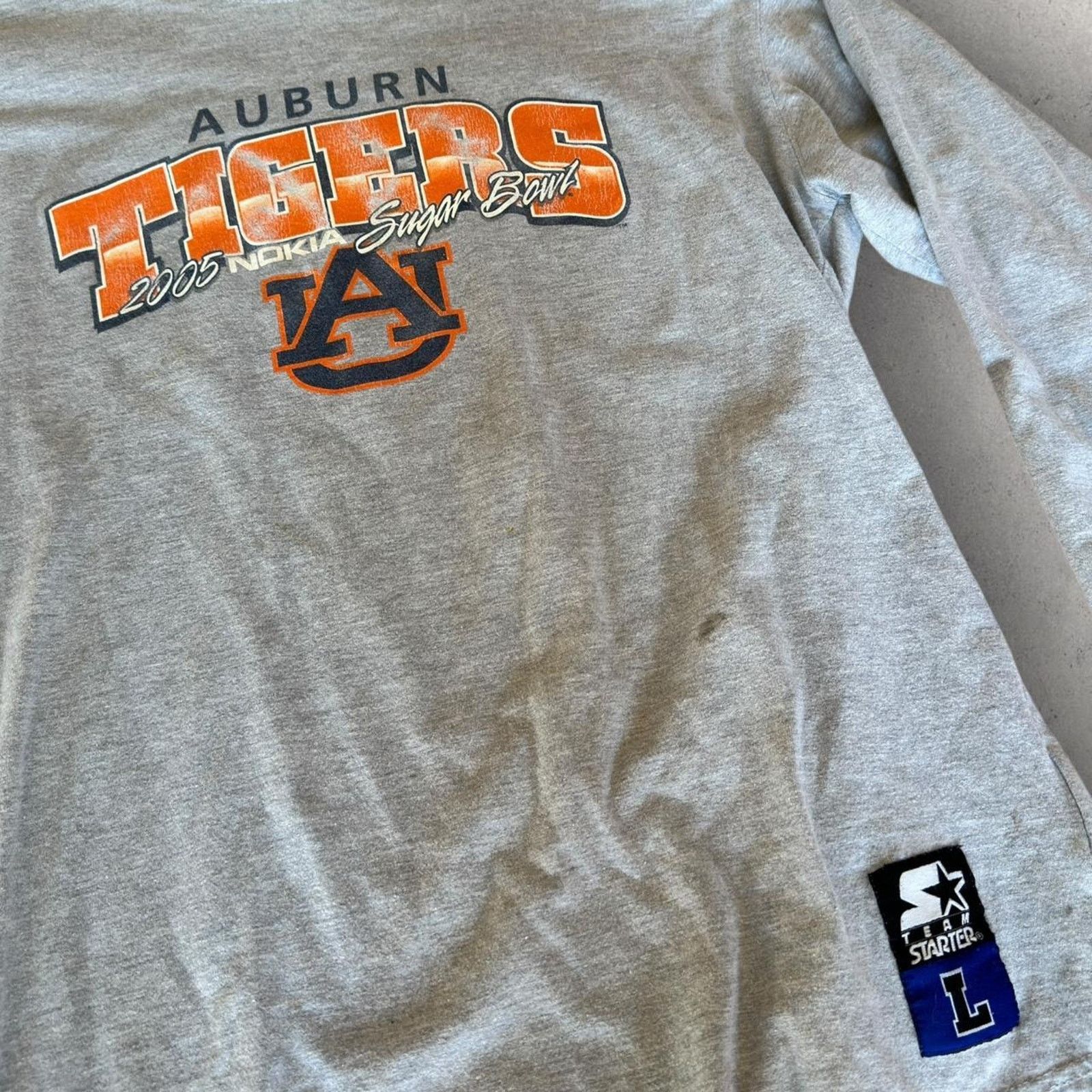 Starter Y2K Auburn Tigers 2004 Starter Long Sleeve Size US L / EU 52-54 / 3 - 2 Thumbnail