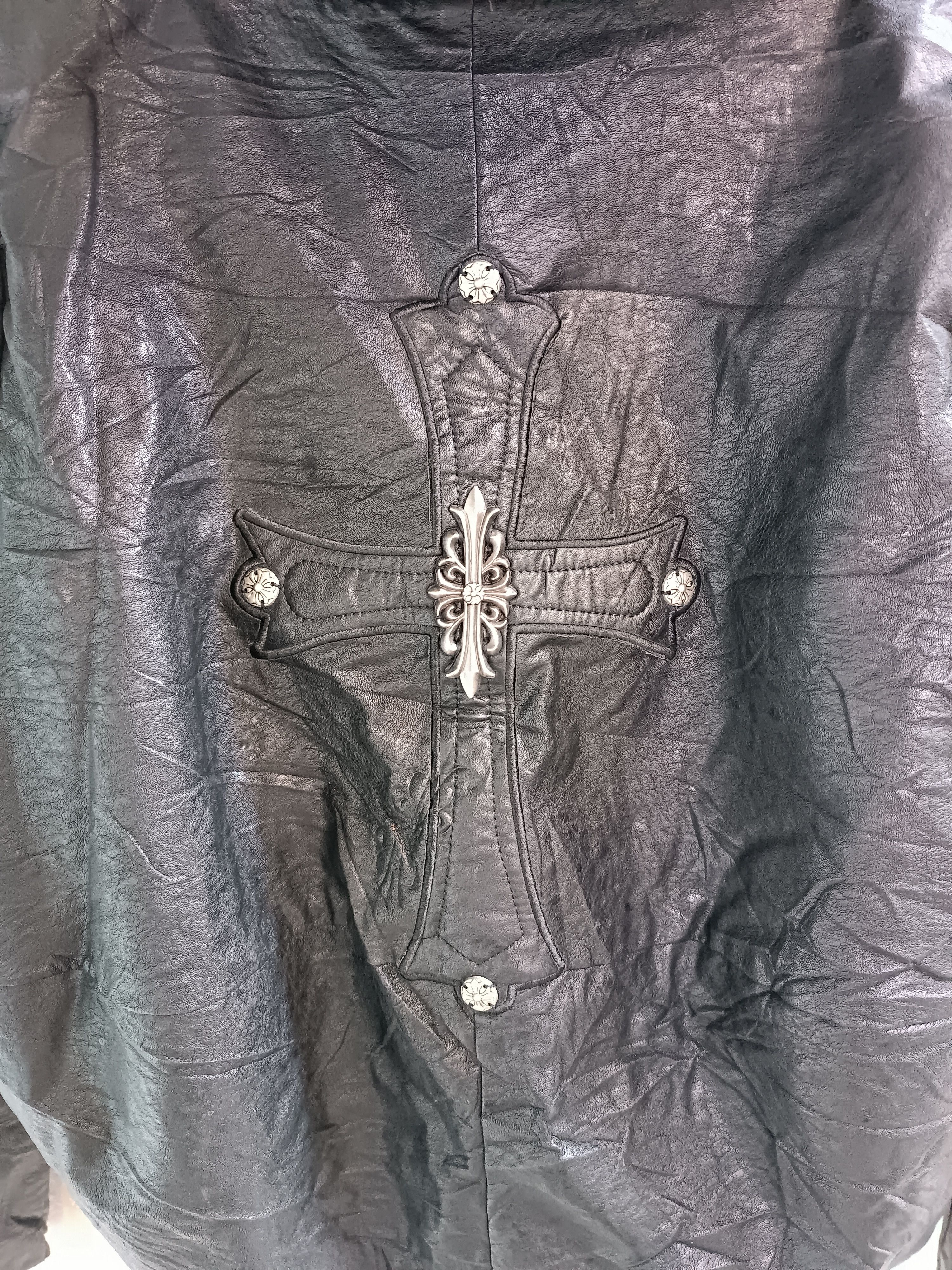 Japanese Brand YIFAN COLLECTION JACKET HOODIE CHROME HEART INSPIRED DESIGN Size US L / EU 52-54 / 3 - 3 Thumbnail