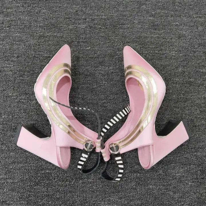 Louis Vuitton Louis Vuitton Pink High Heels for Women -2508 Size US 6 / IT 36 - 6 Thumbnail