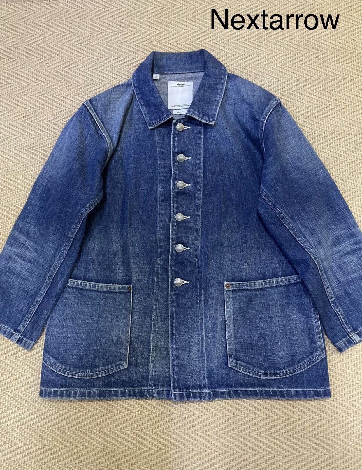 Visvim Visvim 17ss Benny Coverall Unwashed Size2 | Grailed