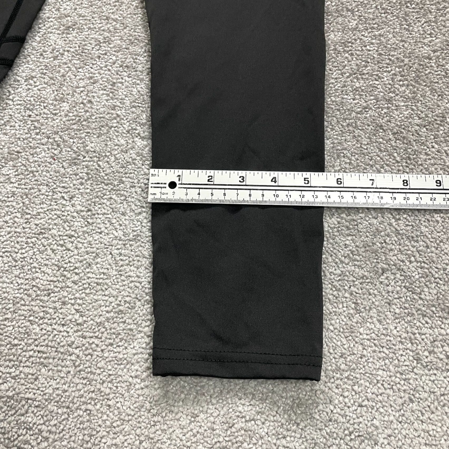 Vintage Unbranded Compression Leggings Women Large Black High Rise Pocket Active 28x25.5 Size 36" / US 14 / IT 50 - 7 Thumbnail