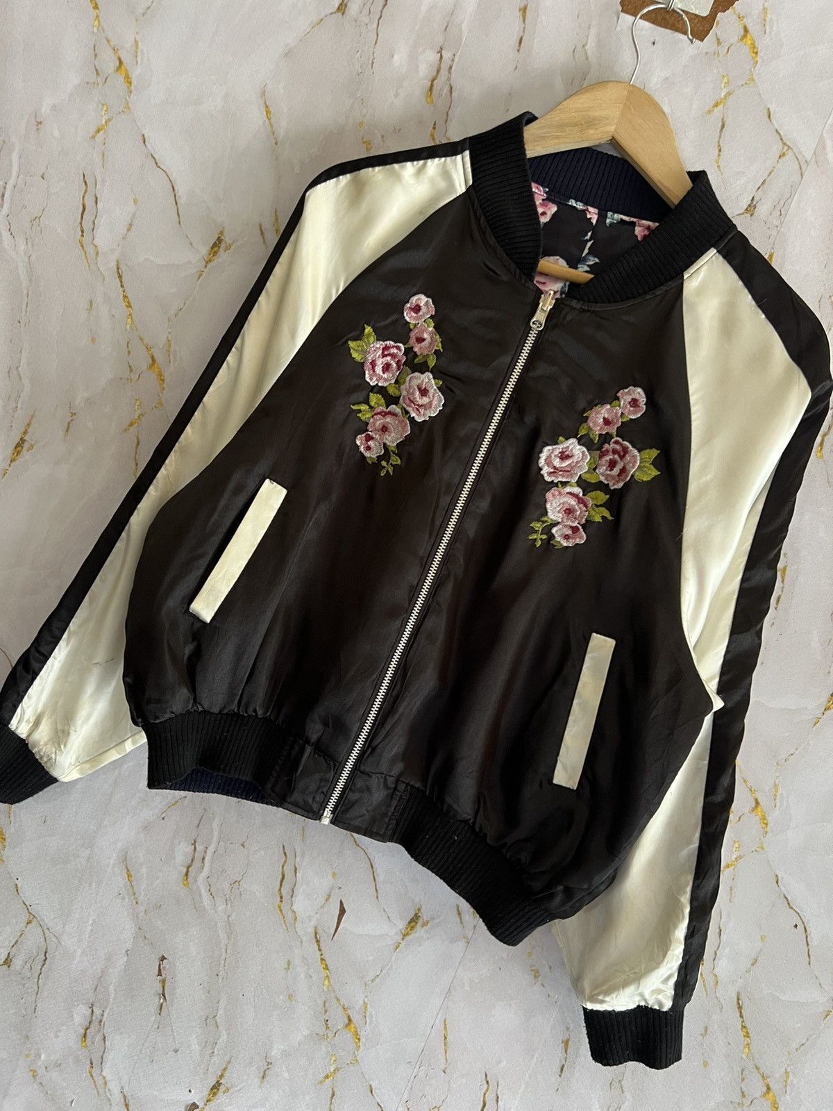 Japanese Brand River Sible Sukajan Souvenir Jacket Size M / US 6-8 / IT 42-44 - 5 Thumbnail