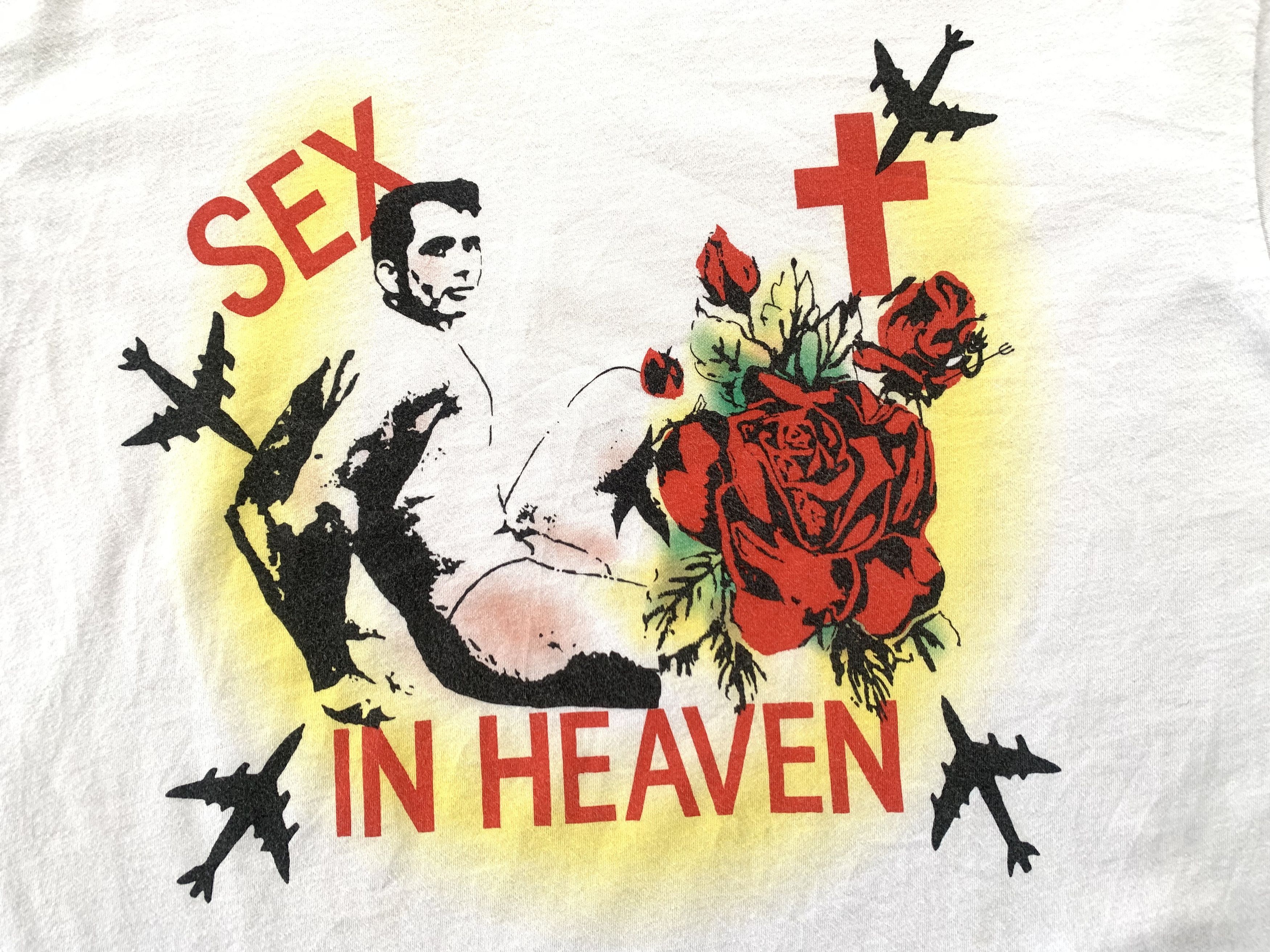 Supreme Vintage Supreme Sex in Heaven Ringer Tee Size US S / EU 44-46 / 1 - 6 Thumbnail