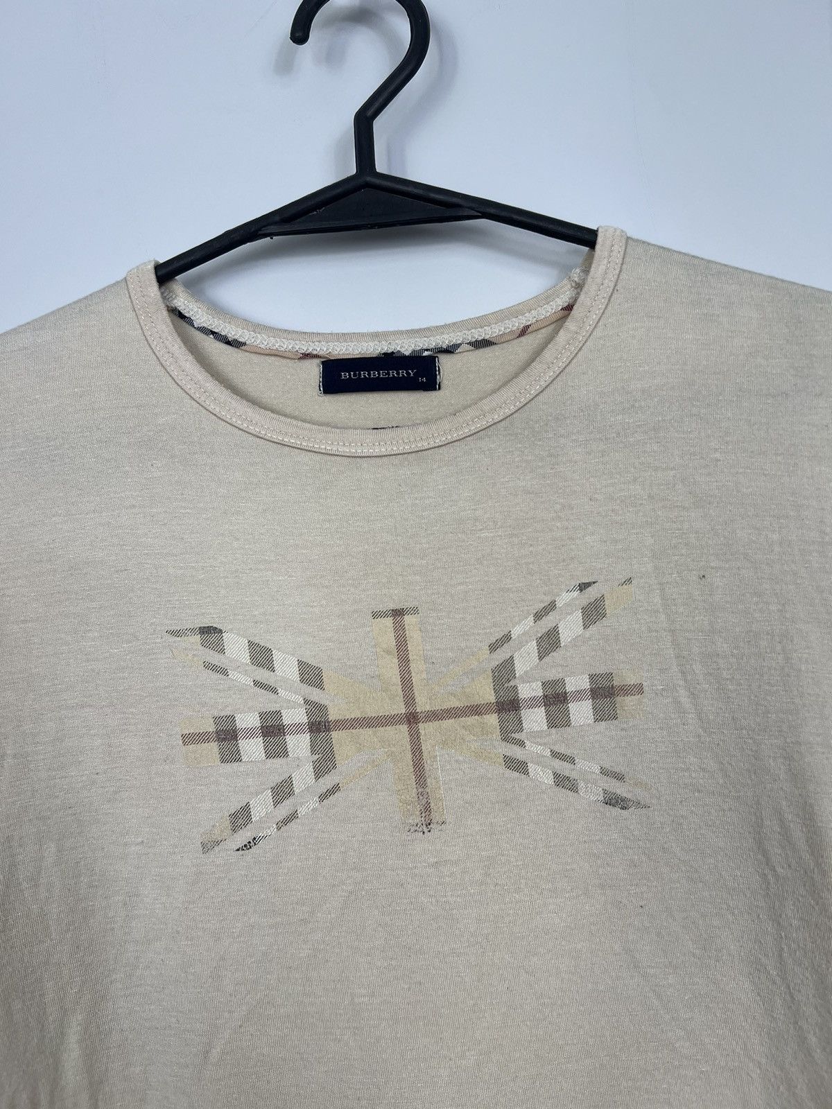 Nirvana × Vintage Longsleeve Burberry big logo flag Size XS / US 0-2 / IT 36-38 - 2 Thumbnail