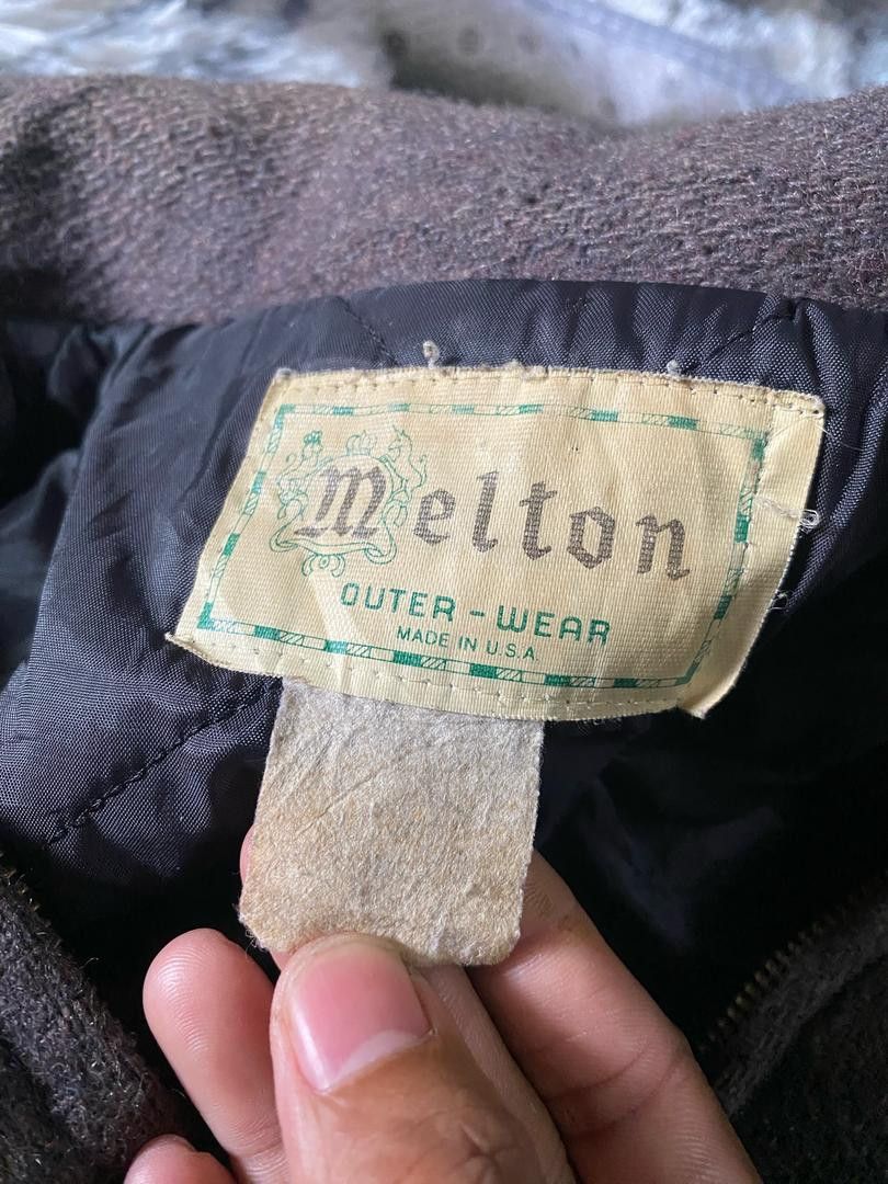 Japanese Brand Melton Wool Multipocket Jacket Size US M / EU 48-50 / 2 - 7 Thumbnail