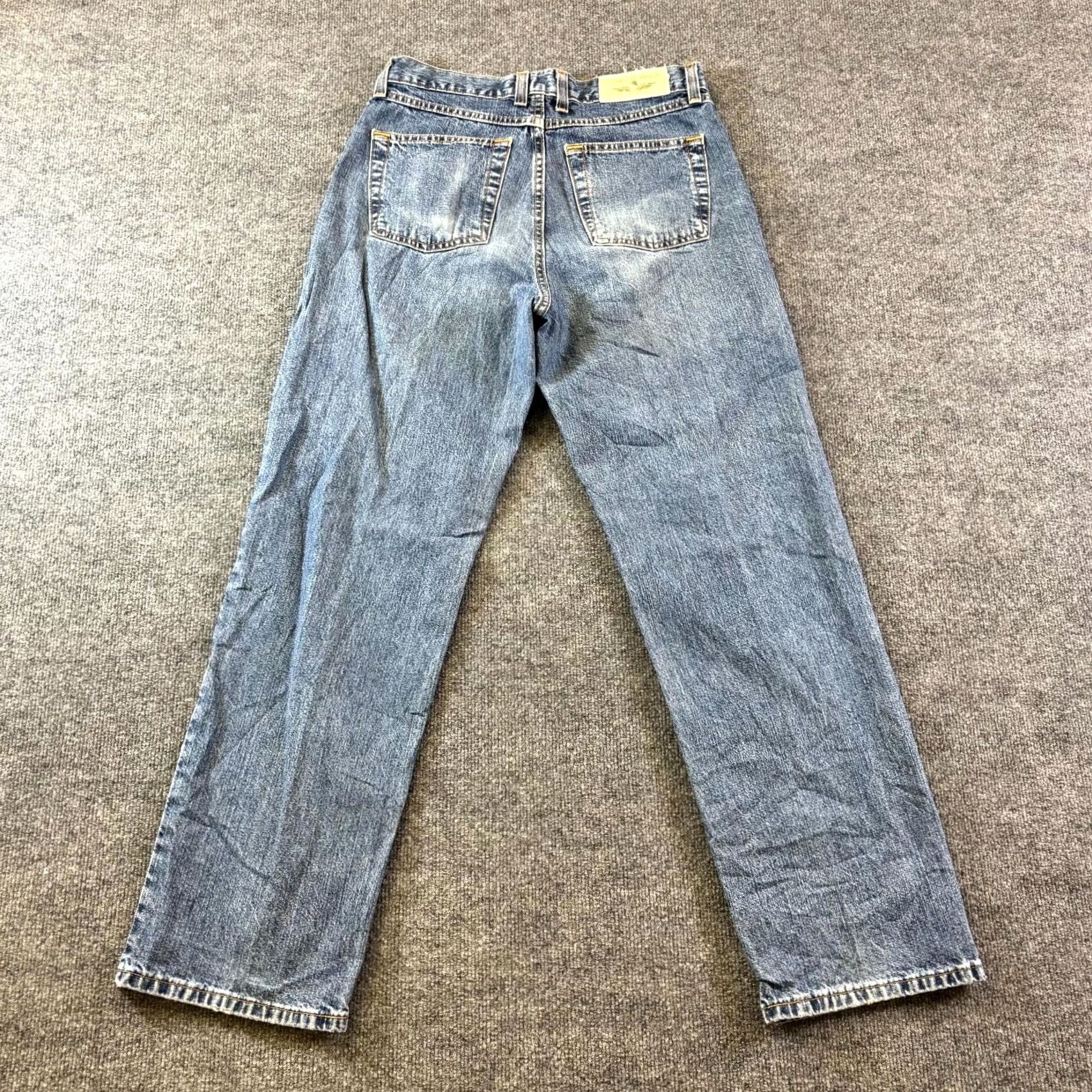 Dockers Dockers Jeans Mens 32x32 Blue Denim 100% Cotton Straight Leg Outdoor Streetwear Jeans Mens Blue 32x32 Vintage Size US 32 / EU 48 - 2 Thumbnail