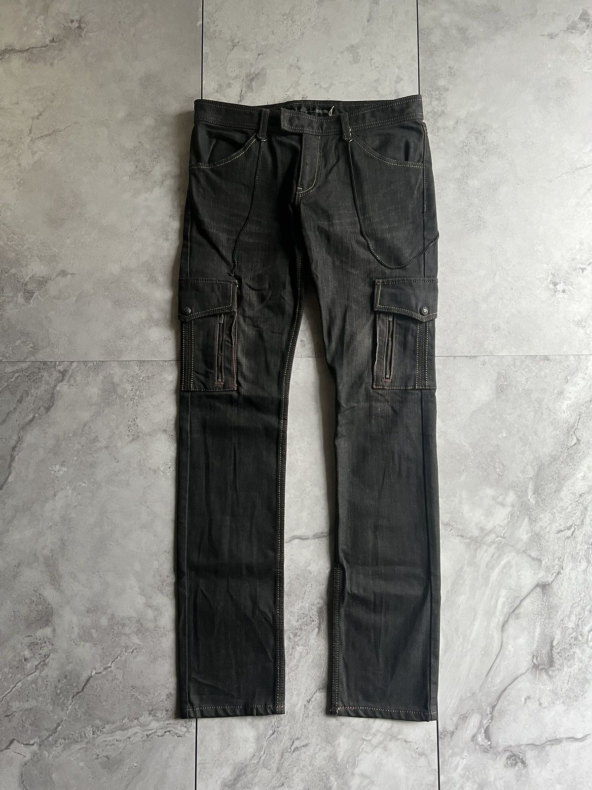 Schlussel Schlussel Zipper Attachment Cargo Denim Size US 32 / EU 48 - 1 Thumbnail