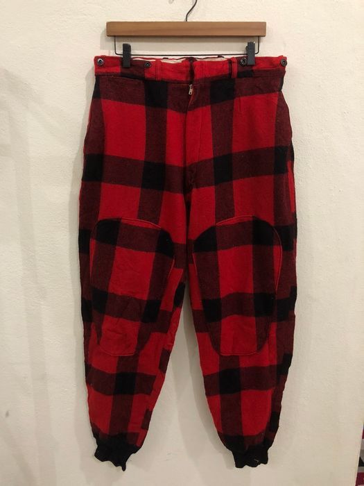 Woolrich Woolen Mills Woolrich Woolen Mills Plaid Tartan Wool Pant Size US 34 / EU 50 - 2 Thumbnail
