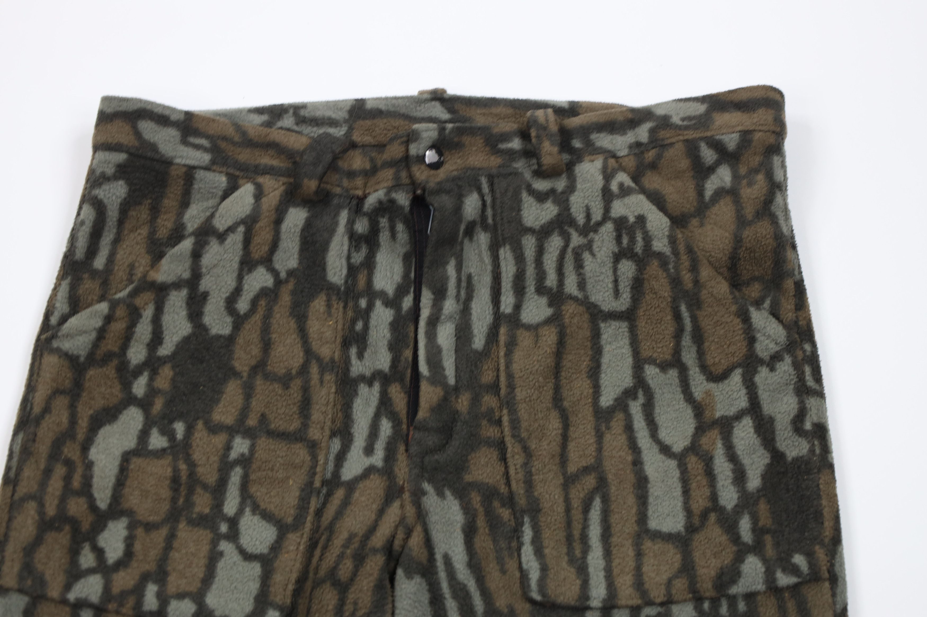Vintage Vintage 80s 90s Streetwear Wide Leg Fleece Pants USA Size US 34 / EU 50 - 2 Thumbnail