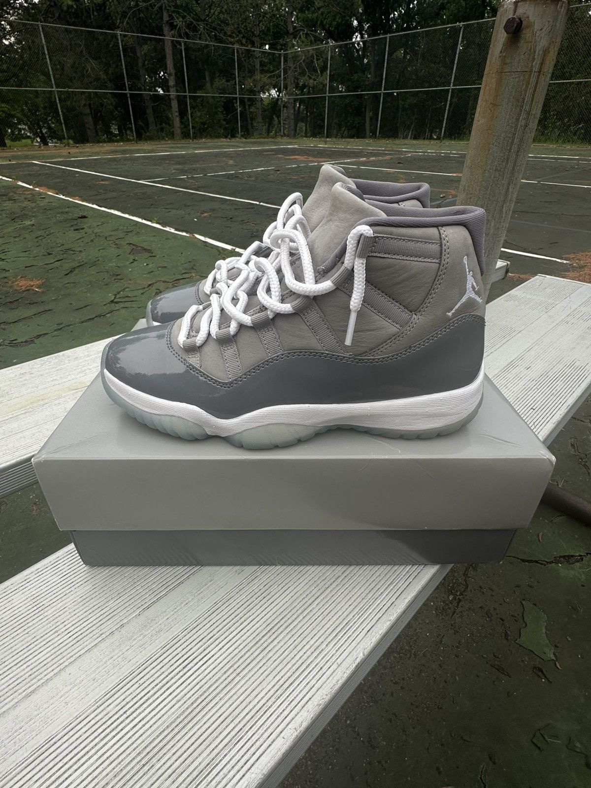 Jordan Brand Air Jordan 11 Retro “Cool Grey 2021” Size US 9.5 / EU 42-43 - 2 Thumbnail