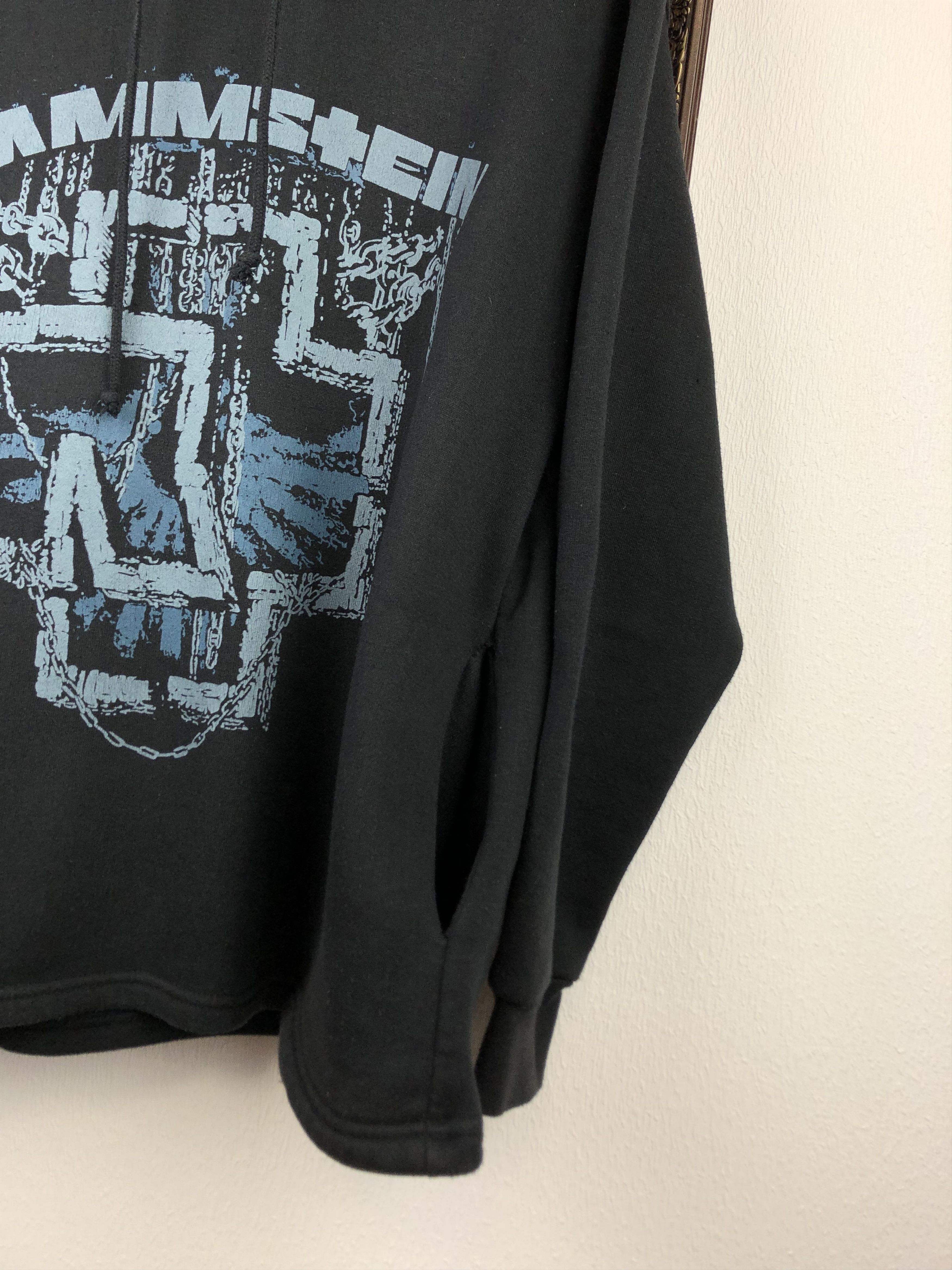 Band Tees Vintage Rammstein Band Hoodie Sweatshirt Rare Size US M / EU 48-50 / 2 - 6 Thumbnail