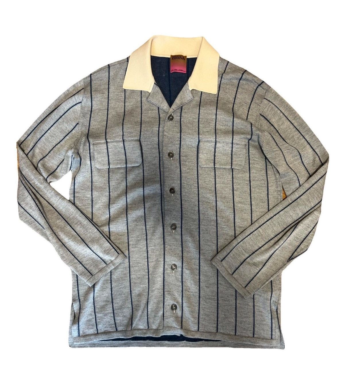 Ermenegildo Zegna × The Elder Statesman Cashmere Overshirt Size US M / EU 48-50 / 2 - 7 Thumbnail