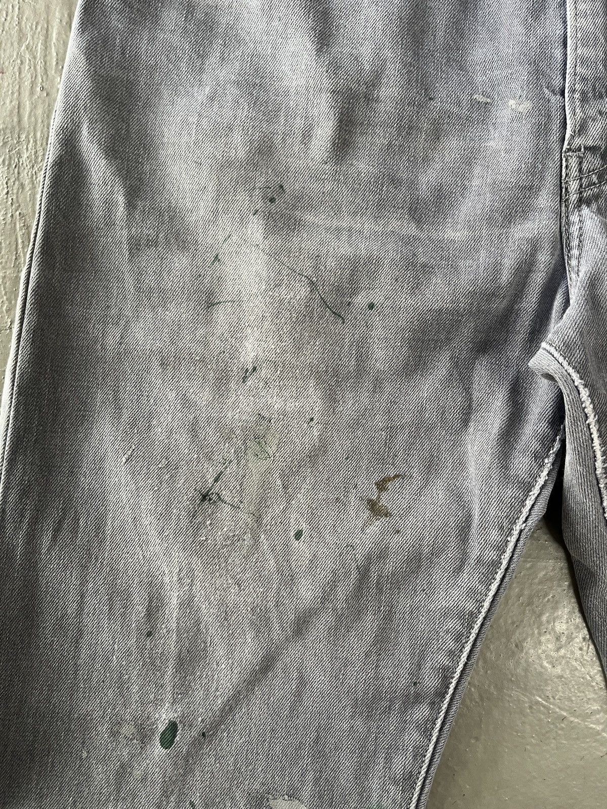 Levi's Vintage 90s Levis 517 Paint Splatter Junya Helmut Lang Style Size US 33 - 18 Thumbnail