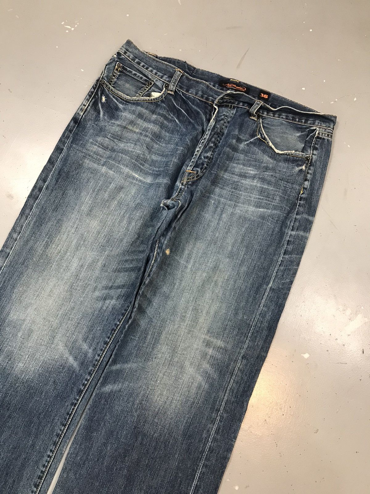 Ed Hardy × Vintage Vintage Edhardy straight fit denim Size US 40 / EU 56 - 4 Thumbnail
