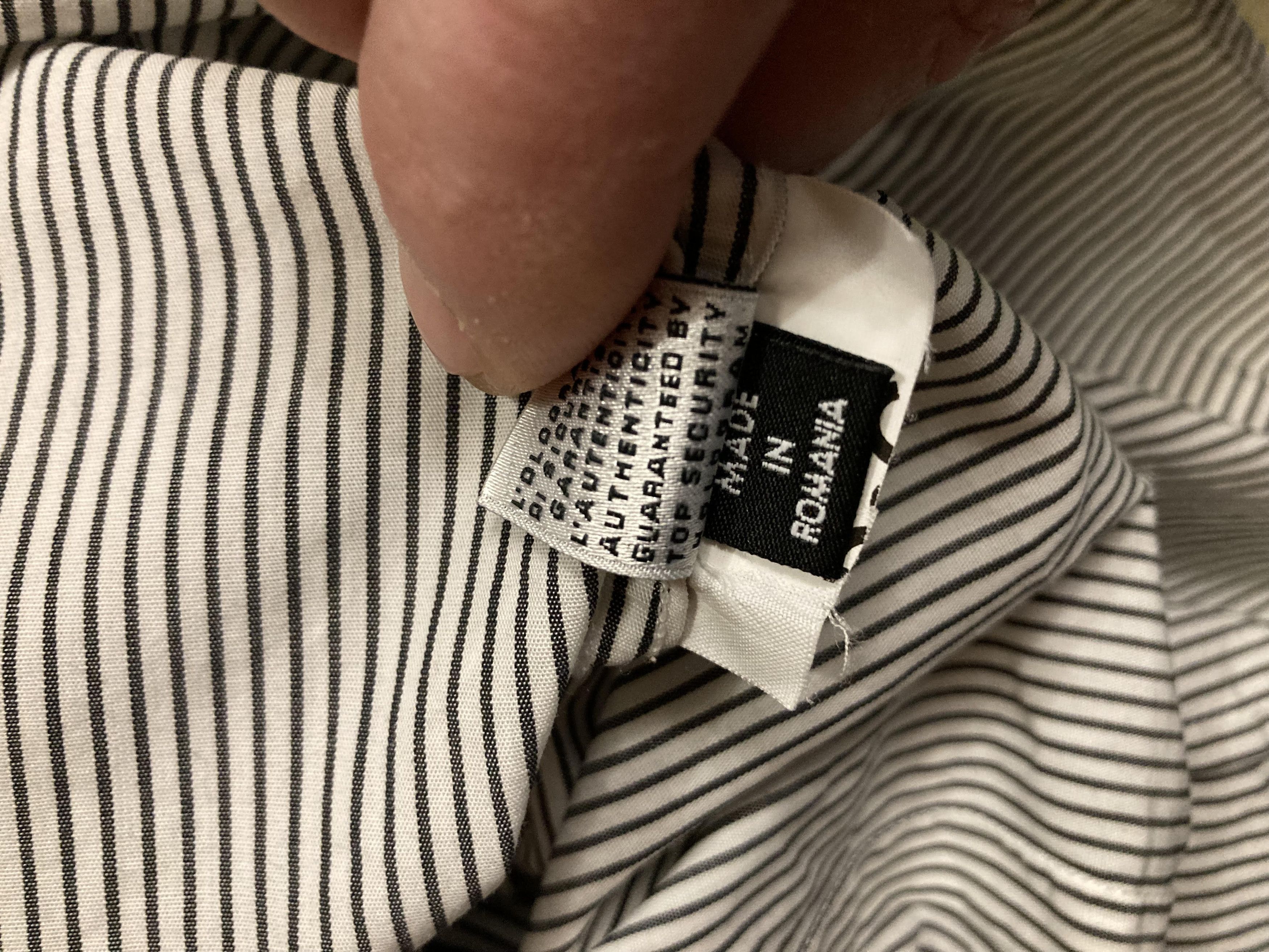 Dolce & Gabbana Vintage Dolce & Gabbana Designer Striped Cotton Shirt Size US L / EU 52-54 / 3 - 8 Thumbnail