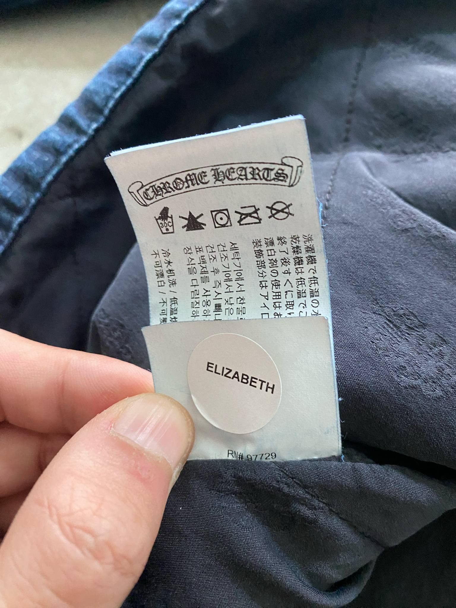 Chrome Hearts CHROME HEARTS Work’n Garage WSH Denim White Print Size US L / EU 52-54 / 3 - 17 Thumbnail