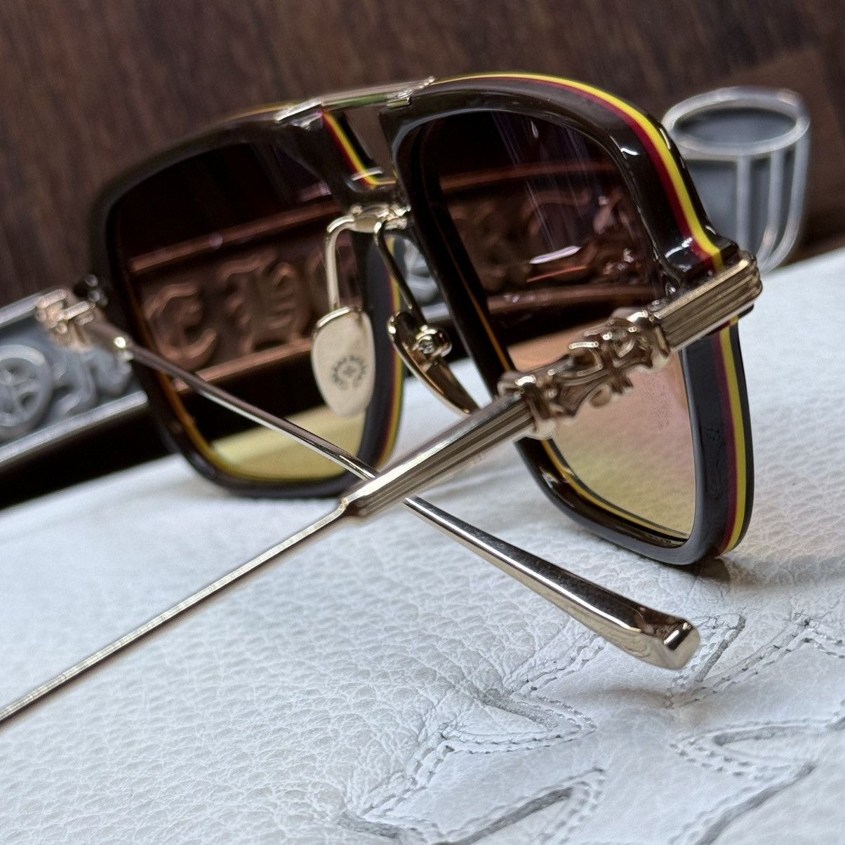 Chrome Hearts Chrome Hearts Init 1/1 Sunglasses Size ONE SIZE - 9 Thumbnail