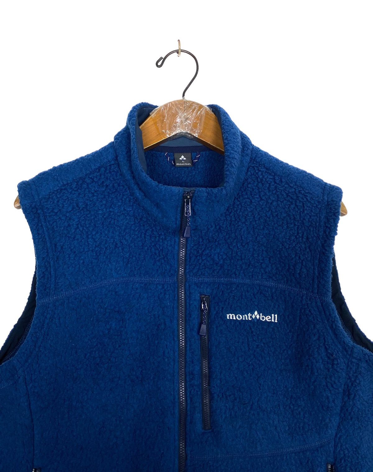 Montbell Rare‼️ Montbell Fleece Deep Pile Vest Embroidery Spellout Size US S / EU 44-46 / 1 - 4 Thumbnail