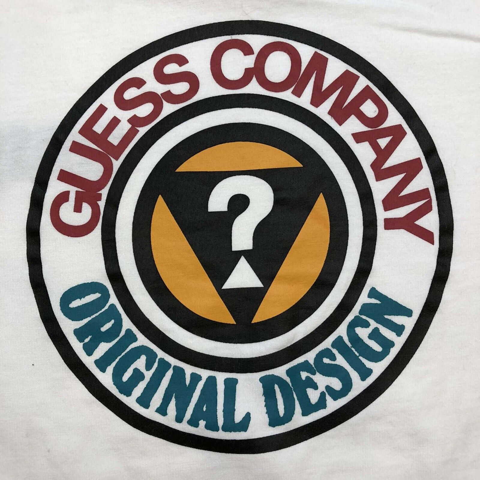Guess × Vintage Vintage Guess T Shirt Small Original Design Short Sleeve Tee Size US S / EU 44-46 / 1 - 2 Thumbnail