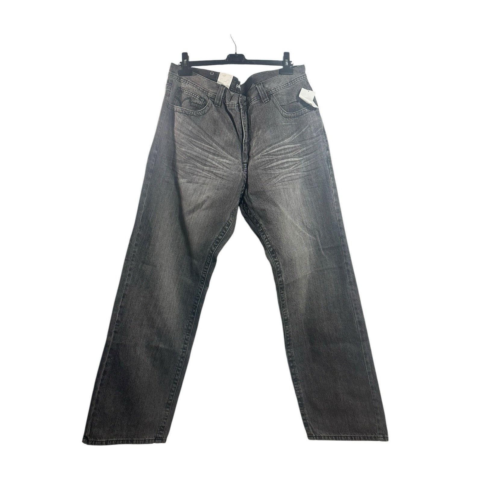 Pelle Pelle VTG Pelle Pelle Baggy Jeans Men's 34-34 Black Hip Hop Whiske Size US 40 / EU 56 - 1 Thumbnail