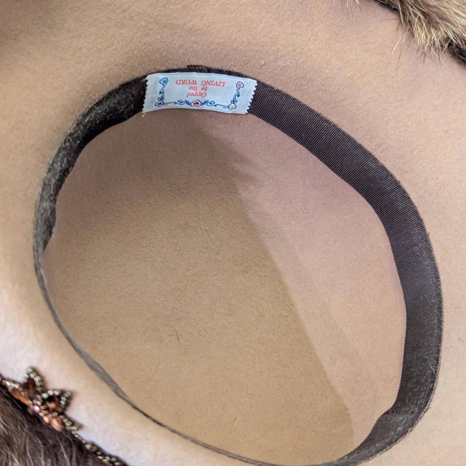 Other Custom Mink Fur Felted Hat Size ONE SIZE - 5 Thumbnail
