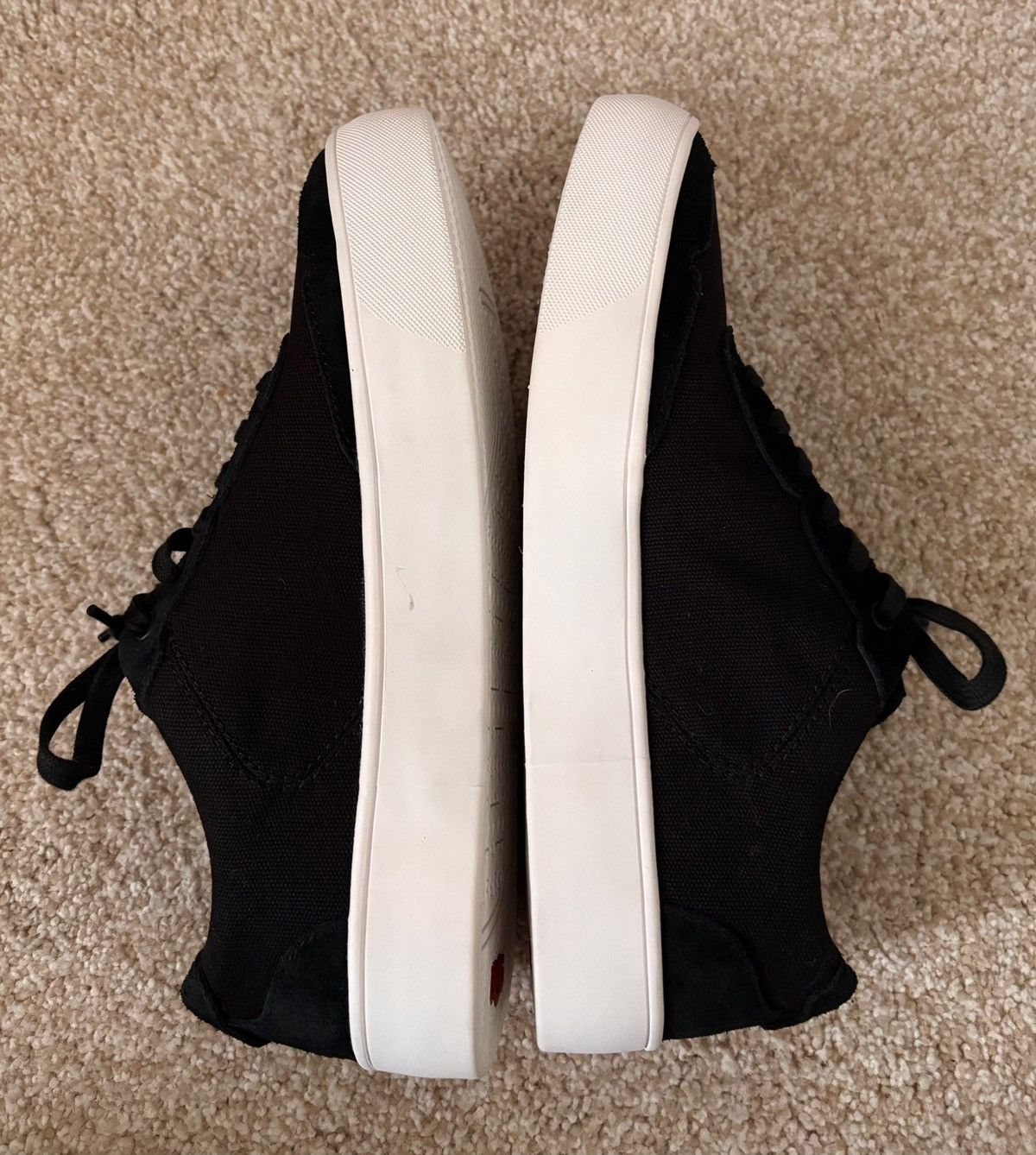 Ugg UGG Pearson Low Black Suede Canvas Sneakers 7.5M / 9W NWB Size US 7.5 / EU 40-41 - 4 Thumbnail
