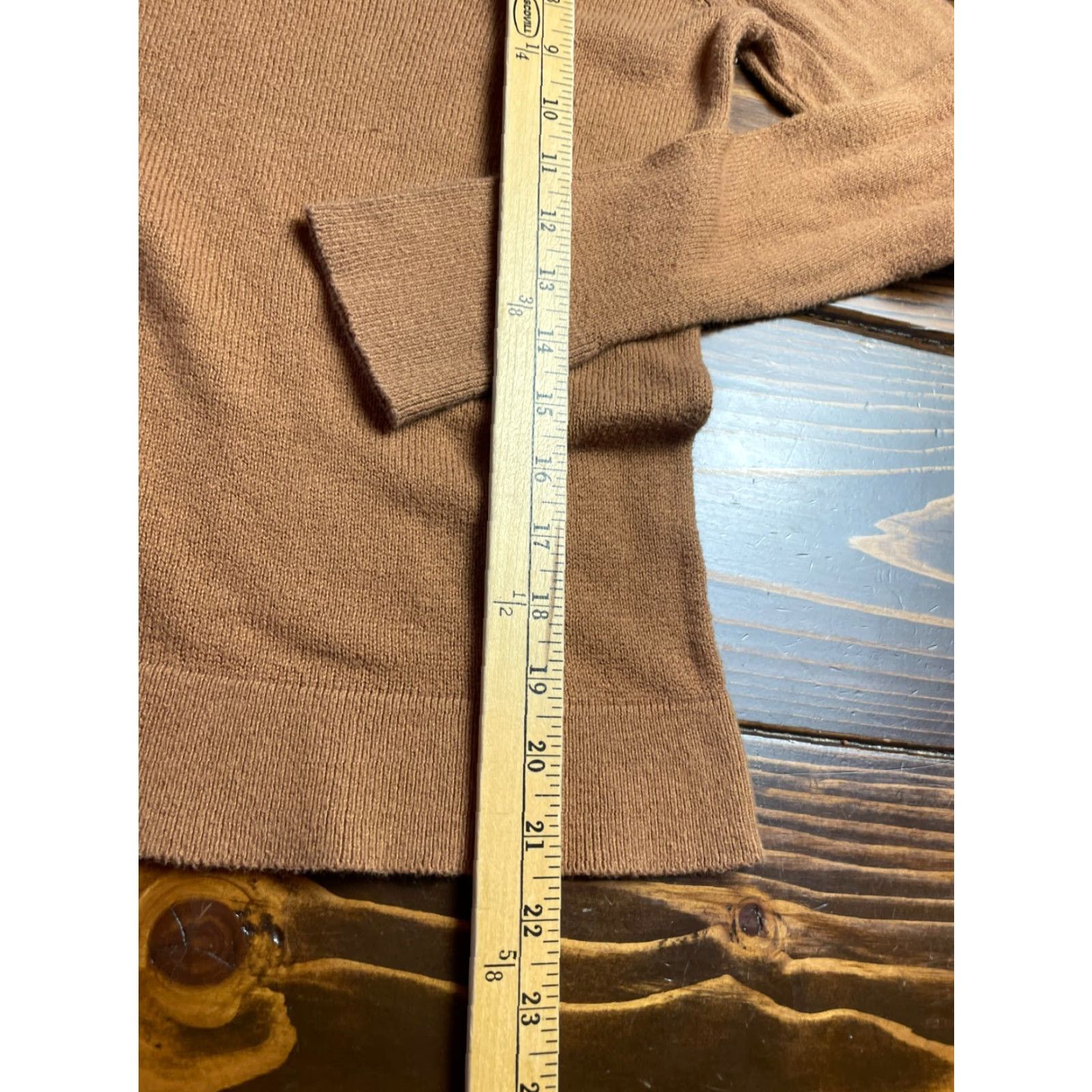 Ann Taylor Ann Taylor Sweater Women's Size Medium Brown Pullover Casual Knit Round Neck Regular Pullover 3-4 Seasons Womens Size M / US 6-8 / IT 42-44 - 5 Thumbnail