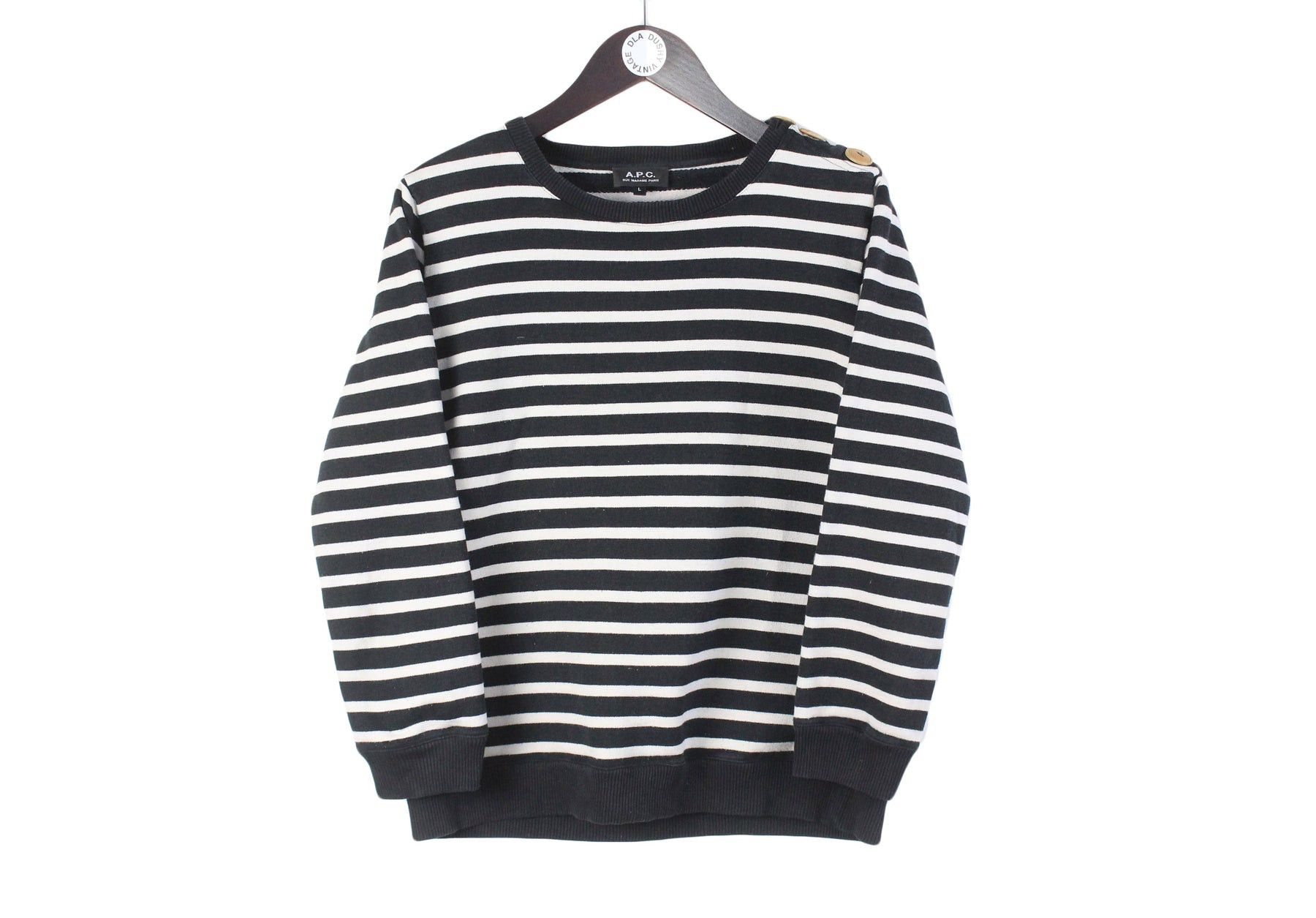 A.P.C. A.P.C. Sweatshirt Women's Large Size L / US 10 / IT 46 - 1 Thumbnail
