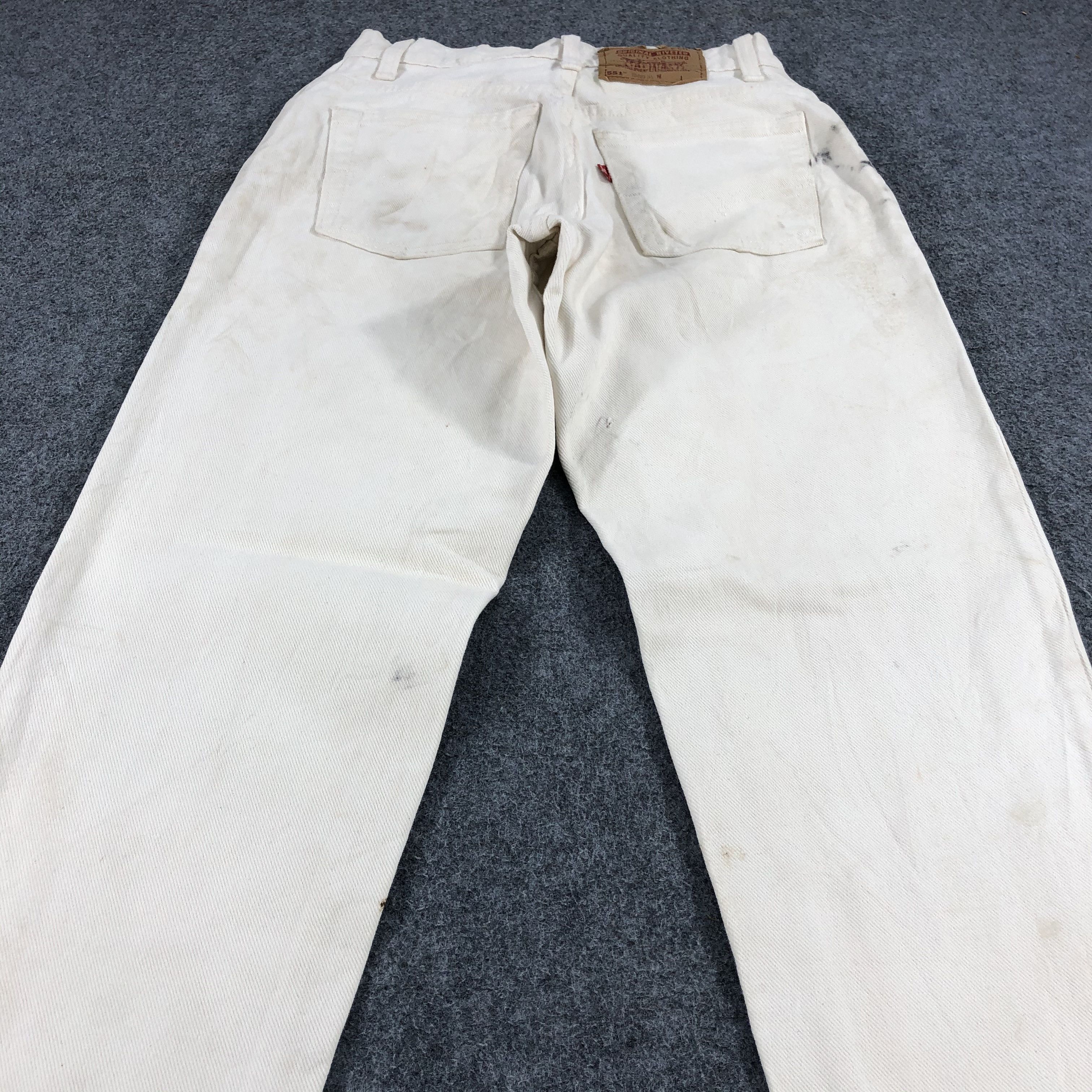 Levi's W25 Vintage 90s Levis 551 Jeans Relaxed-J1115 Size US 26 / EU 42 - 4 Thumbnail