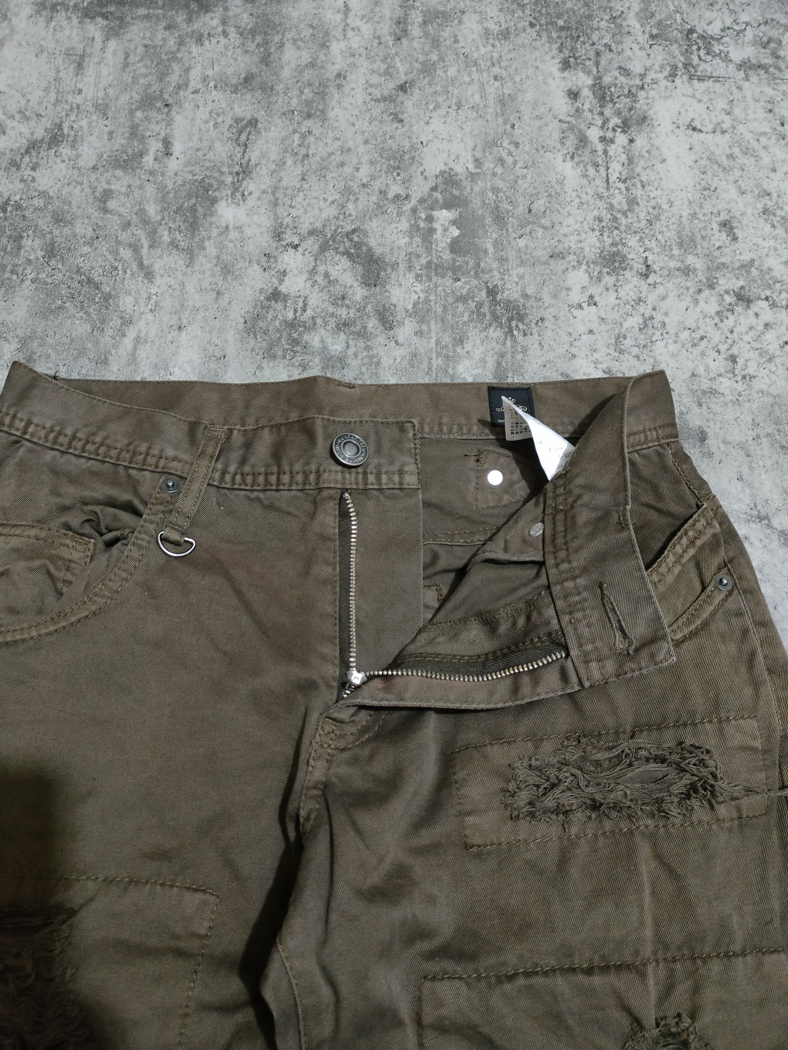 Hysteric Glamour × If Six Was Nine × Le Grande Bleu (L.G.B.) Semantic Design Punk style Buckle Pans Size US 30 / EU 46 - 6 Thumbnail